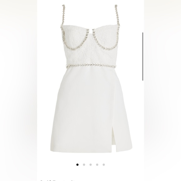 Self Portrait lace bodice mini dress - Picture 3 of 4